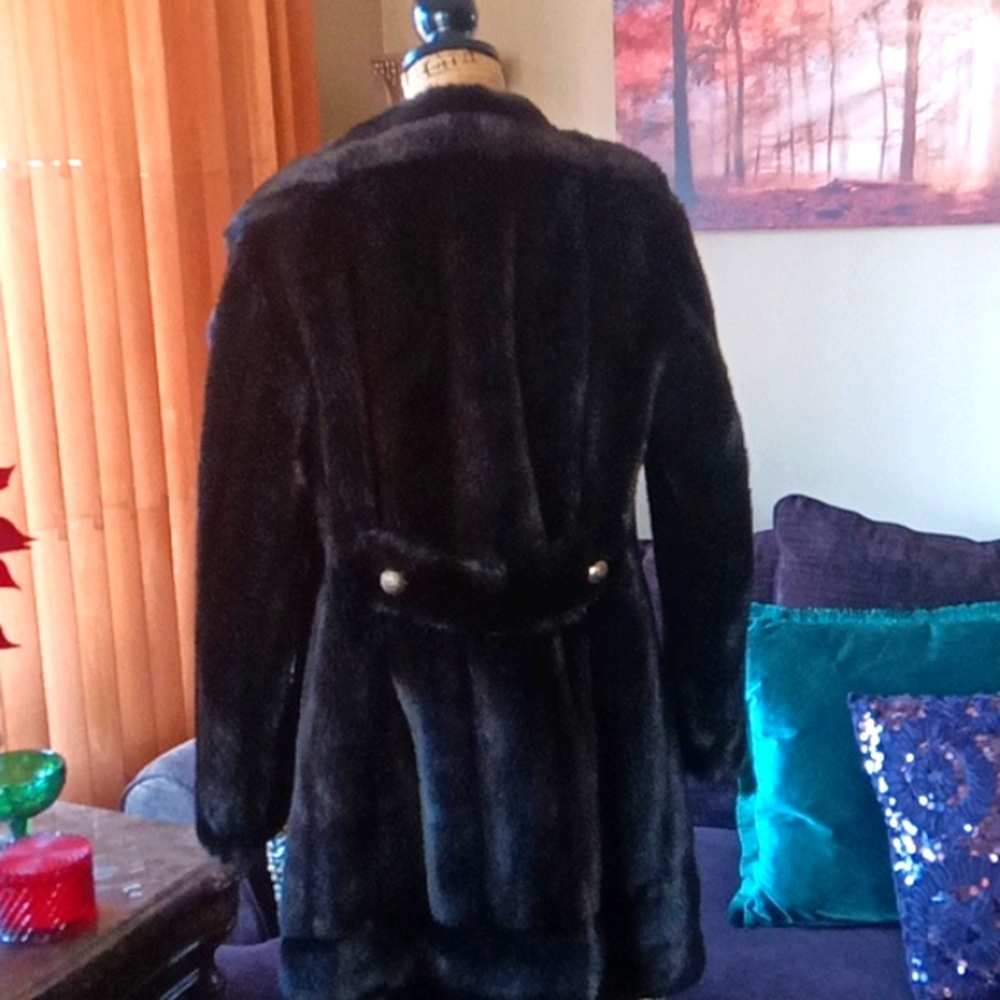 Vintage Fur faux coat - Picture 3 of 7